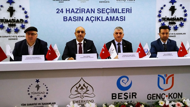 TÜMSİAD kime oy vereceğini açıkladı