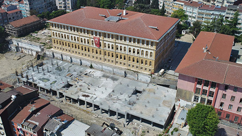 150 yıllık tarihi lise binası restorasyondan sonra kapılarını ilk kez açtı