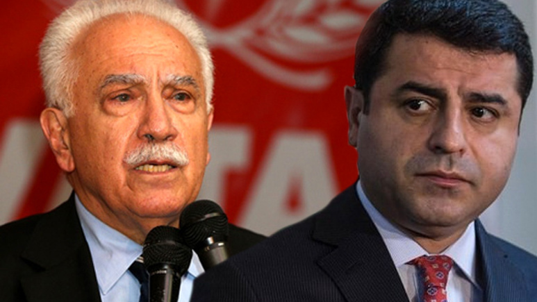 HDP adayı Demirtaş, Doğu Perinçek'i delirtti!