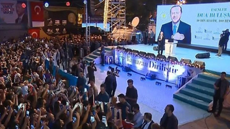 Esenler'de 10 bin Hatim 100 bin Dua