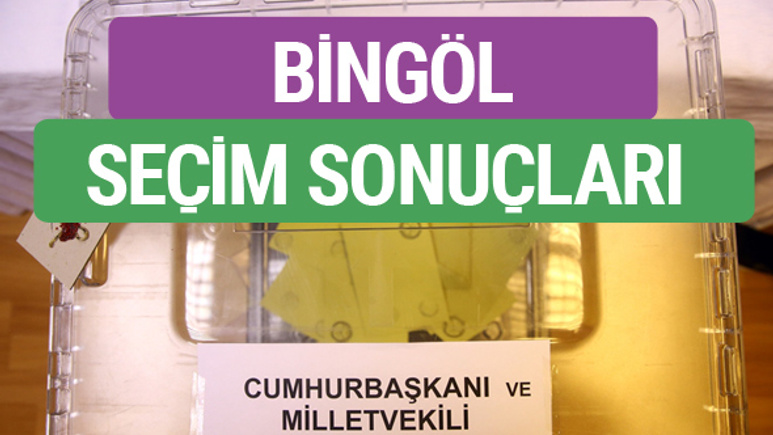 HDP Bingöl Milletvekilleri listesi 2018 Bingöl Sonucu