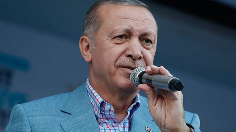 Cumhurbaşkanı Erdoğan'dan prompter cevabı!