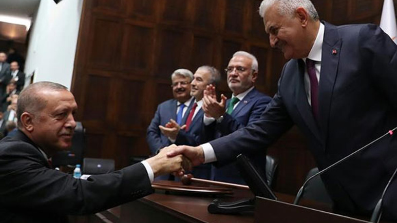 Erdoğan TBMM Başkanı seçilen Yıldırım'ı tebrik etti