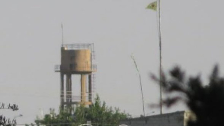 Tel Abyad'daki PYD/YPG flamaları değiştirildi