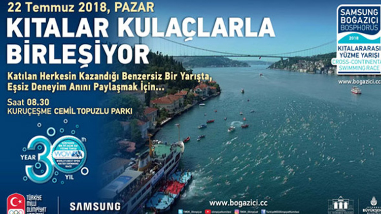 İBB'nin desteğiyle yüzücüler Asya'dan Avrupa'ya kulaç atacak