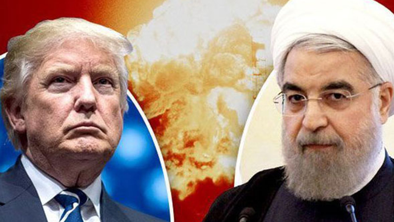 Trump'tan Ruhani'ye ağır tehdit! Tarihte daha önce görülmemiş