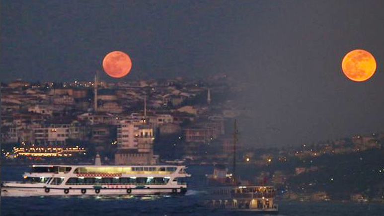 2018 Kanlı ay tutulması İstanbul'da nerede izlenir