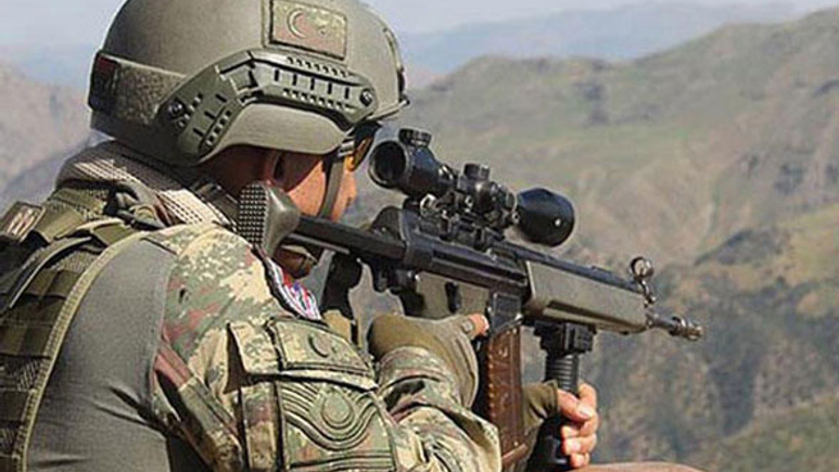 O bölgede 4 terörist öldürüldü