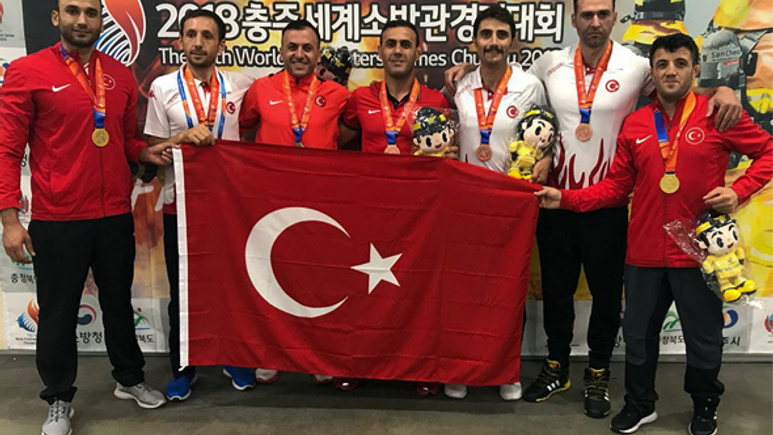 İstanbul İtfaiyesi, Dünya İtfaiye Oyunları'nda madalyaları topluyor