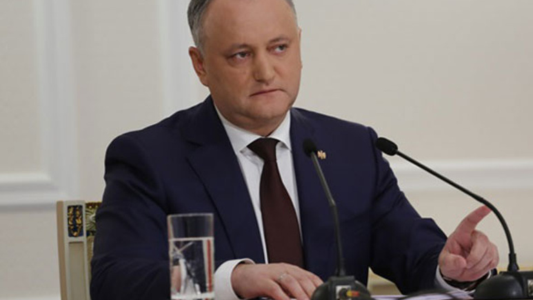 Moldova Cumhurbaşkanı trafik kazası geçirdi
