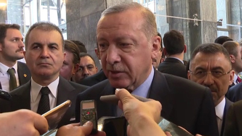 Erdoğan'dan flaş açıklama! Güvenli bölge konusunda olumlu bakıyorum