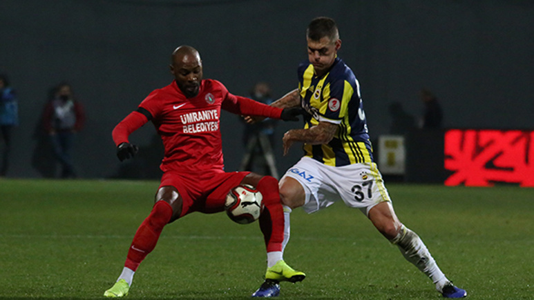 Ümraniyespor Fenerbahçe Türkiye Kupası maçı golleri ve geniş özeti