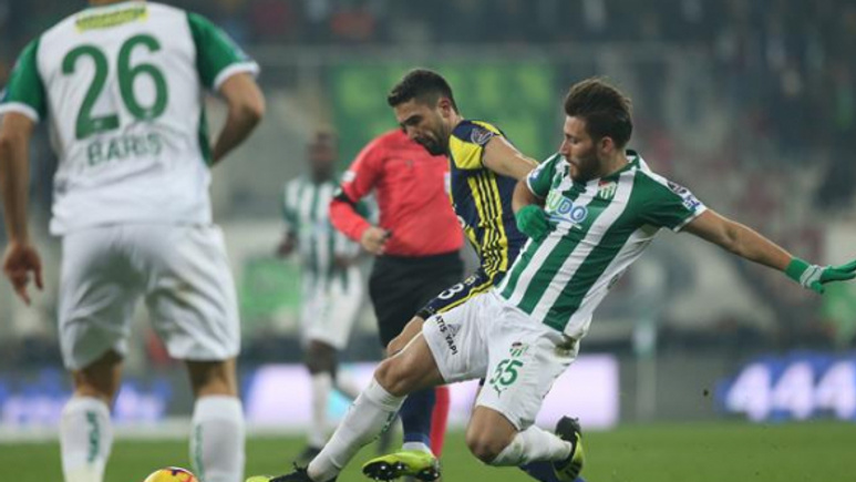 Bursaspor Fenerbahçe maçı golleri ve geniş özeti