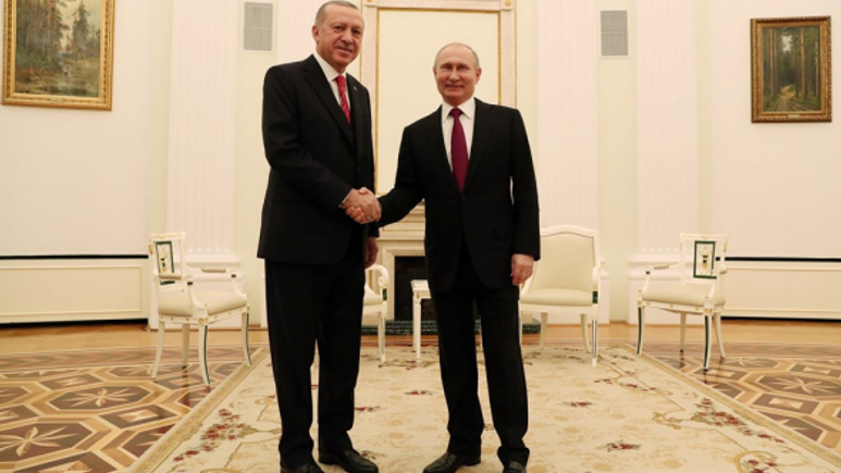 Erdoğan ile Putin arasında kritik görüşme