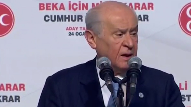 Bahçeli'den 'beka sorunu değil zeka sorunu' diyen İnce'ye sert yanıt