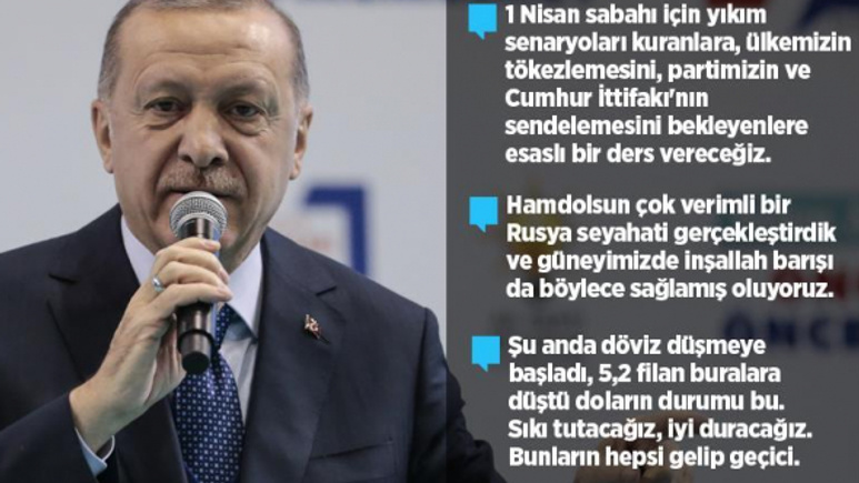 Cumhurbaşkanı Erdoğan'dan flaş döviz ve ittifak mesajları