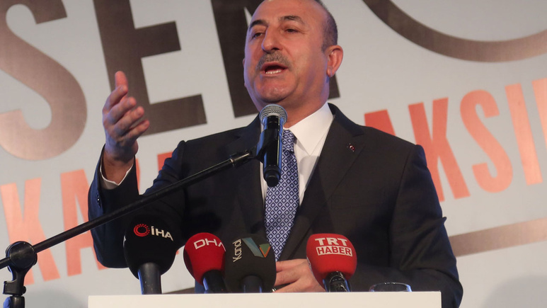 Çavuşoğlu: O ittifakın içinde sırtını Kandil'e dayayan bir parti var