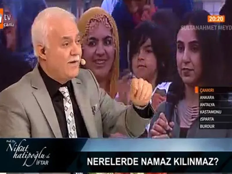 nihat hatipoglu cevapladi nerelerde namaz kilinmaz internet haber