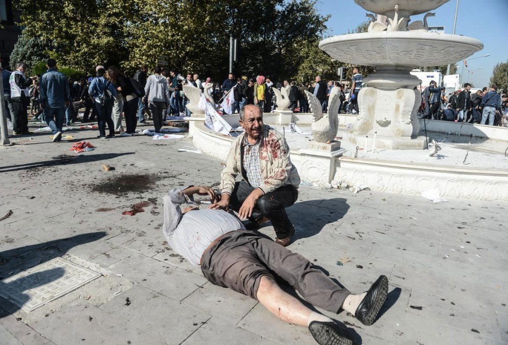 Ankara patlaması dehşete düşüren ilk fotoğraflar