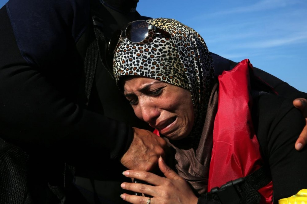 Suriyeli mültecilerin yürek yakan görüntüleri
