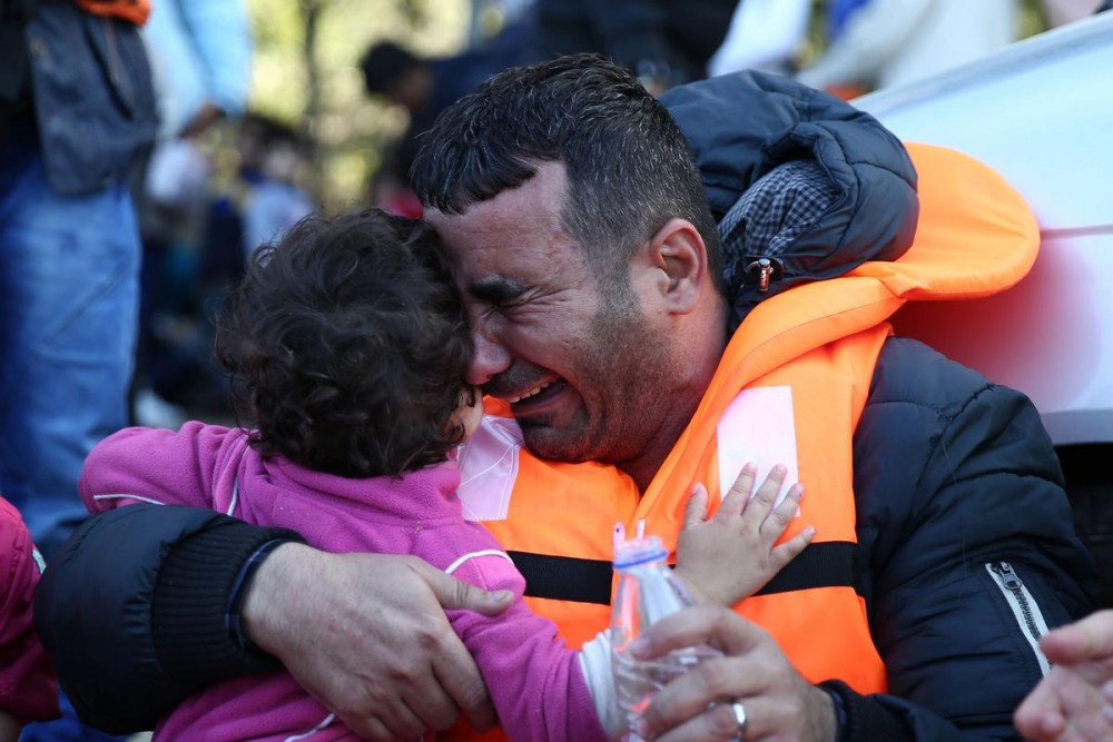 Suriyeli mültecilerin yürek yakan görüntüleri