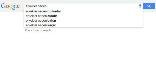 Google Türkler öyle şeyler aradılar ki...