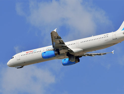 Mısır'da Rus yolcu uçağı düştü