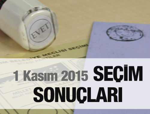 Nevşehir seçim sonuçları 1 kasım 2015 oy dağılımı