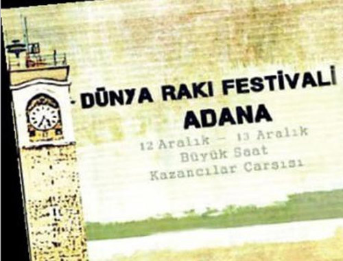 Vali Adana'da Rakı Festivali'ni yasakladı!