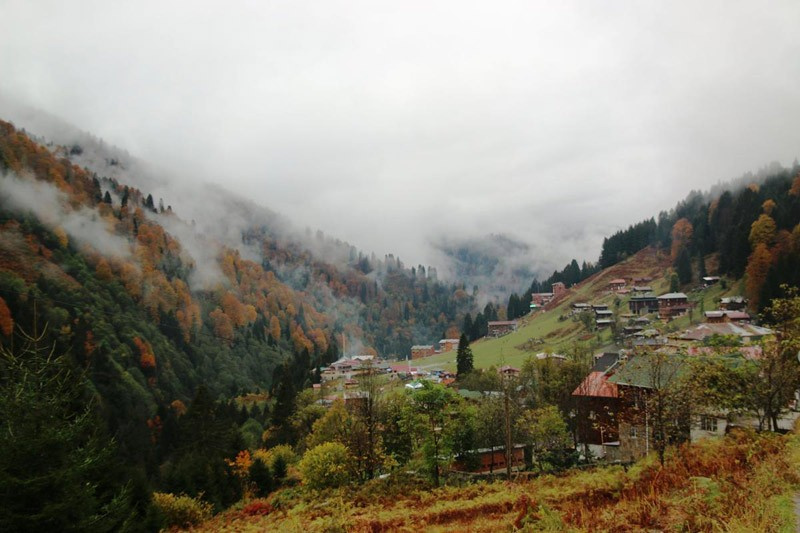 Ayder Yaylası sonbaharda bir başka güzel