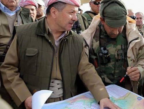 IŞİD Şengal'den temizleniyor! Barzani cephede!
