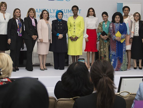 G20'de kadınlardan ortak bildiri