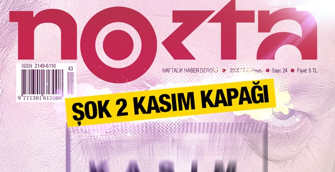 Nokta'dan şok 2 Kasım kapağı!