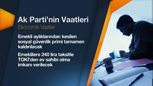 İşte Ak Parti'nin vaatleri!