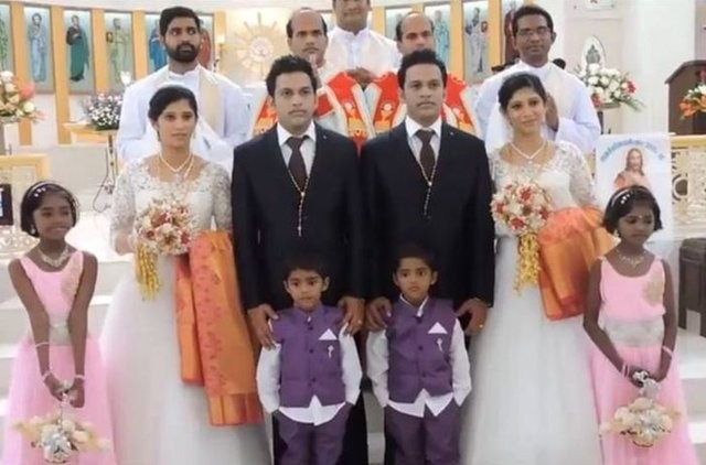 Hindistan'da bir tuhaf düğün!