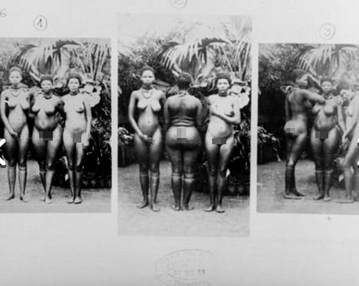 Bu kadınların kalçasını görmek için... Tarihin kara fotoğrafları!