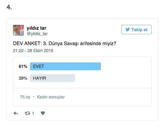 O anketi yapınca Twitter'da olay oldu!