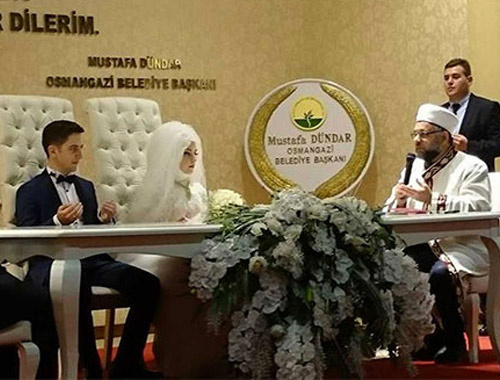 Türkiye'de bir ilk belgeli imam nikahı