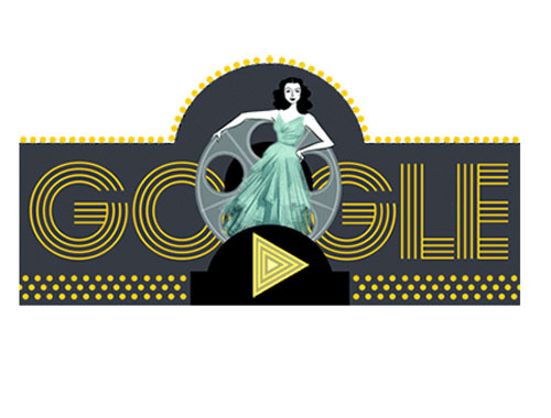 Google'dan Hedy Lamarr Doodle'ı