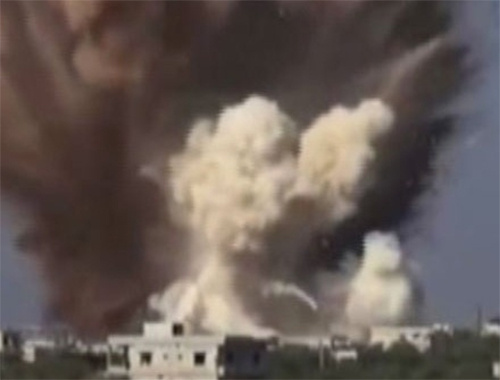 Rus savaş uçakları Halep'te sivilleri vurdu