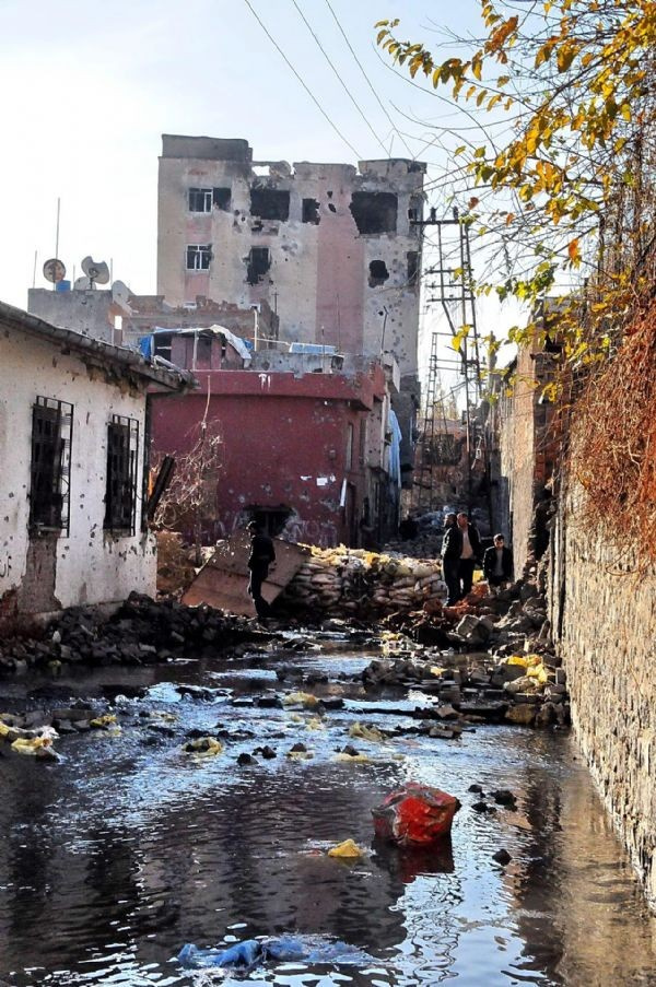 Diyarbakır Sur'da son durum çok fena! 
