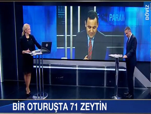 CNN Türk'te  Zeytin sorusu ortalığı karıştırdı!