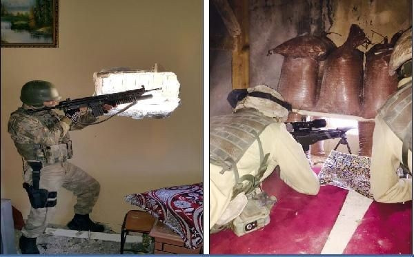 Diyarbakır Sur'da ortaya çıkan PKK evi şok etti