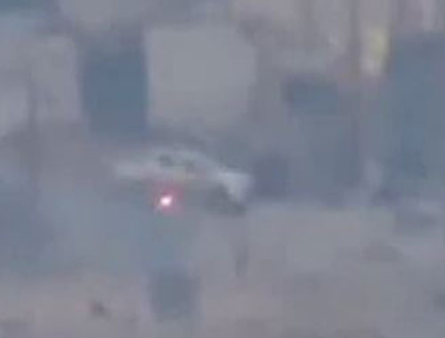 Hizbullah militanı son anda  o anlar kamerada