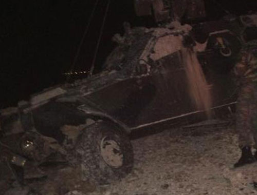 Nusaybin askeri araca bombalı saldırı