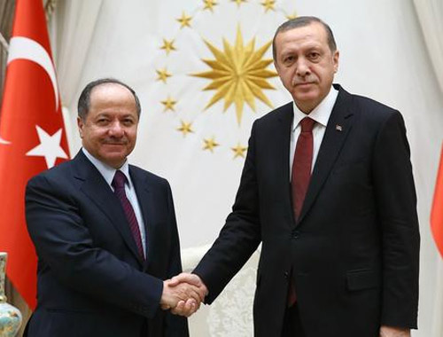 Saray'da Erdoğan ve Barzani zirvesi!