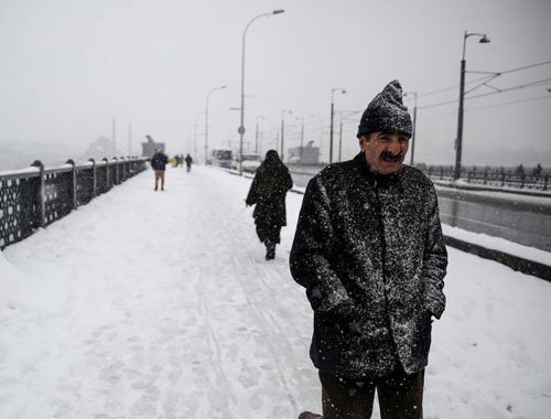 İstanbul hava durumu kar bitiyor ama yarın...