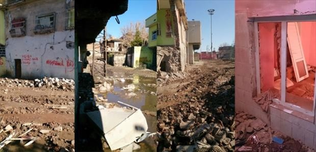 Diyarbakır Sur'un son hali içler acısı durum