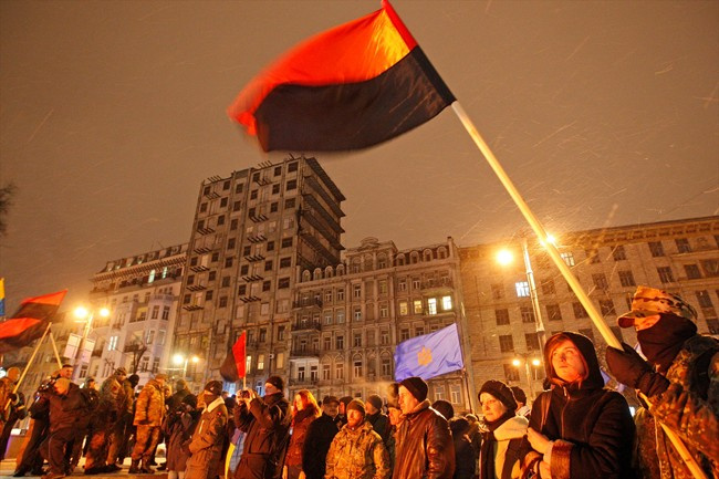 Ukrayna'da siyasi baskı protesto edildi