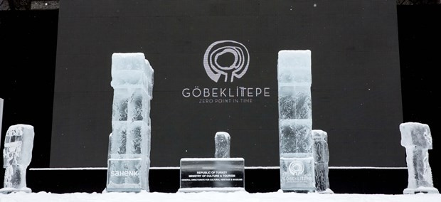 Göbeklitepe Davos'ta görücüye çıktı